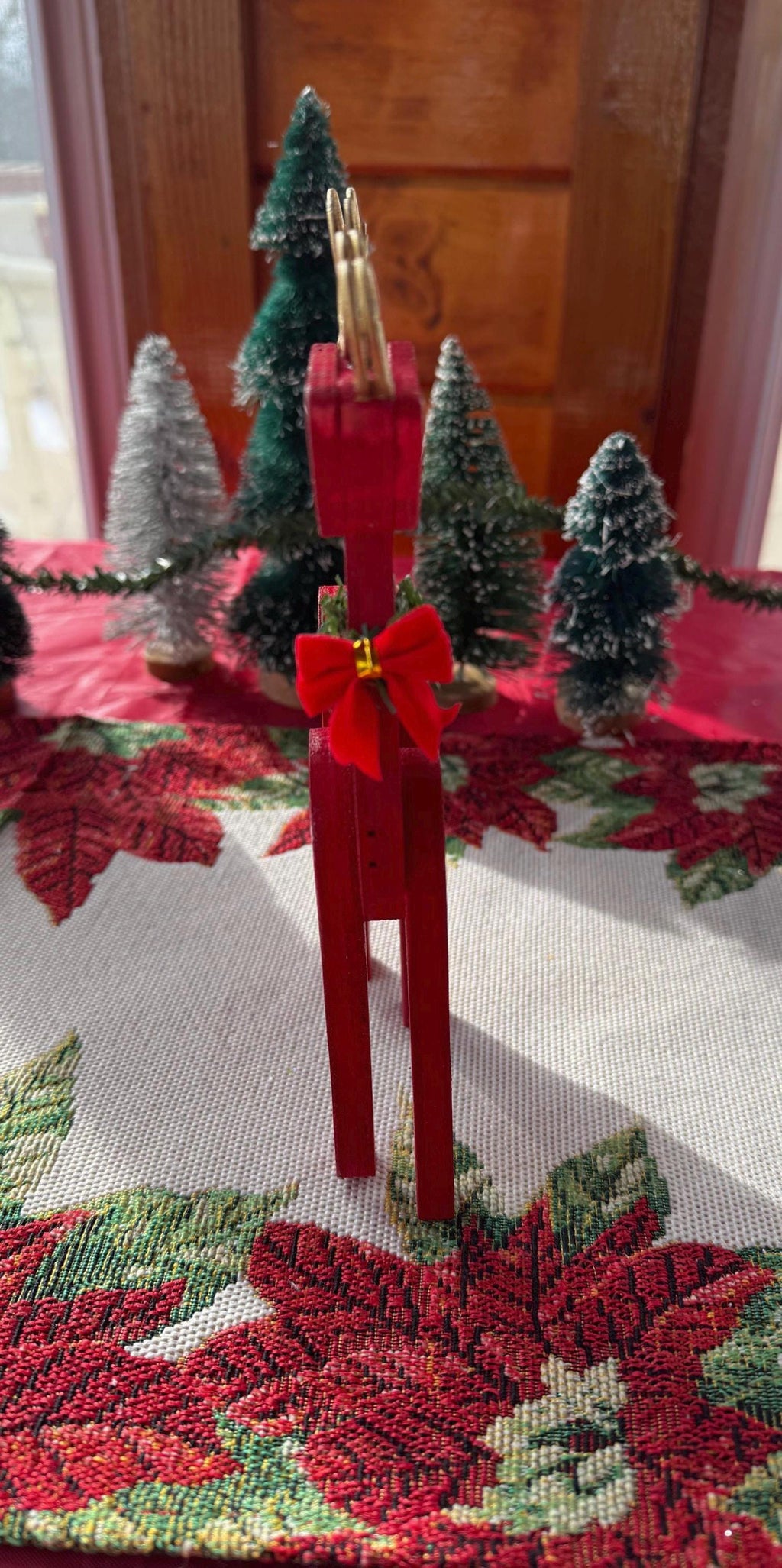 Christmas Reindeer Red Homemade