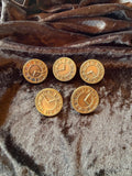 Button Back Pins Handmade skulls kawaii gear