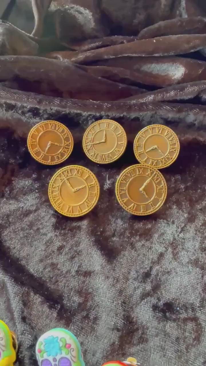 Button Back Pins Handmade skulls kawaii gear